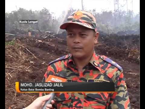 Kebakaran di hutan simpan Kuala Langat selesai seminggu