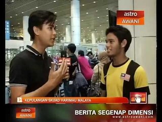 Tải video: Kepulangan skuad Harimau Malaya