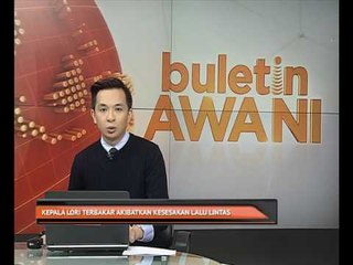 Kepala lori terbakar akibatkan kesesakan lalu lintas