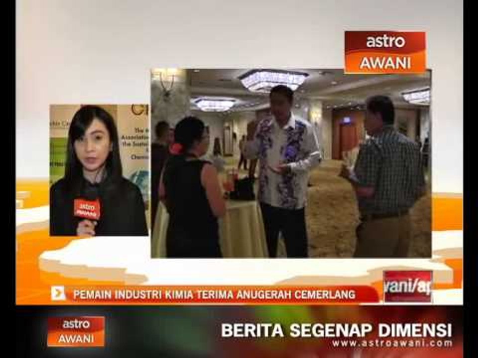Pemain industri kimia terima anugerah cemerlang