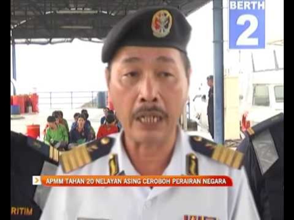 APMM tahan 20 nelayan asing ceroboh perairan negara