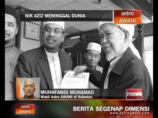 Perkembangan Allahyarham Nik Aziz (12 Feb, 10:30 malam)
