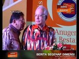 PM Najib terima berita kematian Nik Aziz sewaktu berucap