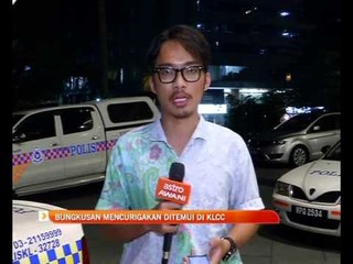 Bungkusan mencurigakan ditemui di KLCC