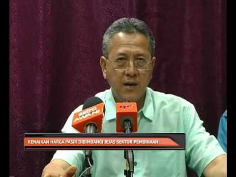 Kenaikan harga pasir dibimbangi jejas sektor pembinaan