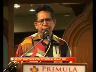 Wujud kumpulan sebalik tindakan Ahmad Said