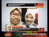 Juruterbang wanita trending di Facebook