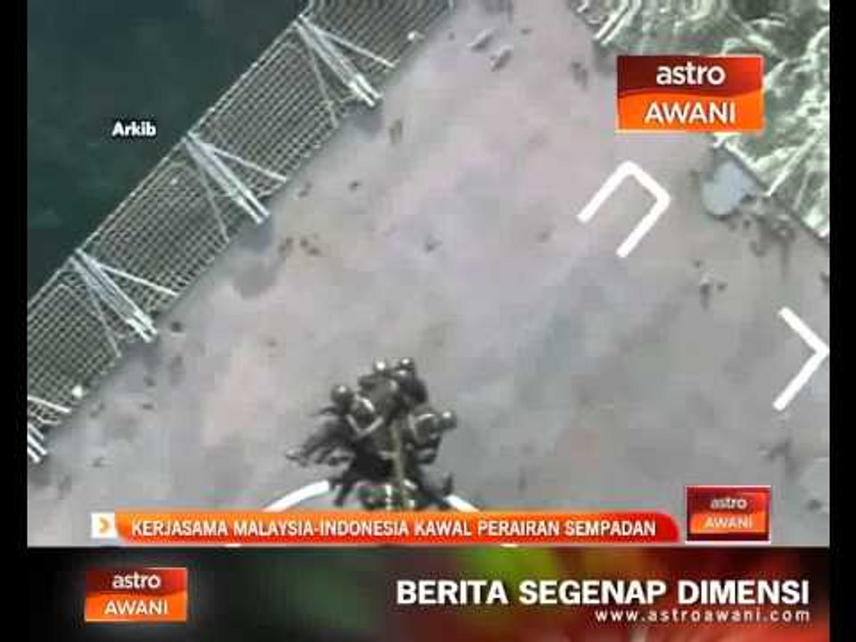 Kerjasama Malaysia-Indonesia kawal perairan sem...