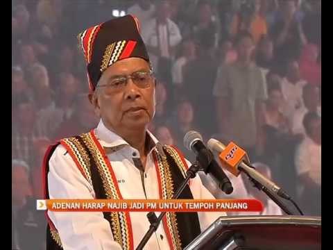 Adenan harap Najib jadi PM untuk tempoh panjang