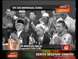 Penganalisis Politik: Datuk Nik Aziz meninggal dunia