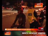 Operasi sasar mat rempit di Jalan Ampang