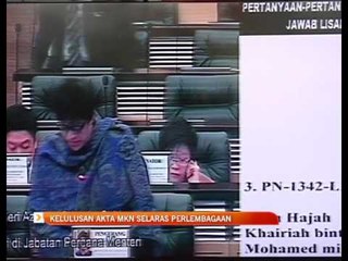 Kelulusan Akta MKN selaras perlembagaan