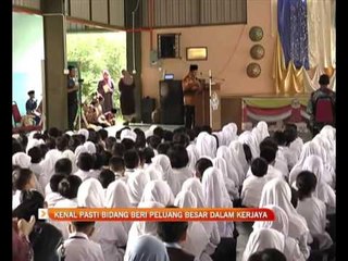 Kenal pasti bidang beri peluang besar dalam kerjaya