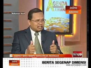 Kabinet baru mampu bangunkan Indonesia