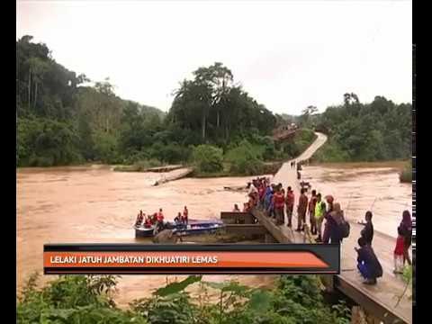 Lelaki jatuh jambatan dikhuatiri lemas