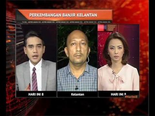 Perkembangan banjir di Kelantan