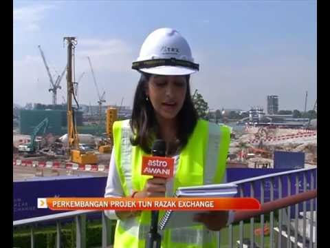 Perkembangan projek Tun Razak Exchange