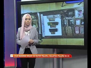 Dua beranak miliki 30 butir peluru, kelopak peluru M-16