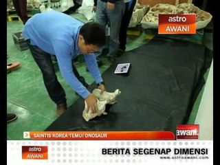 Saintis Korea temui dinasour