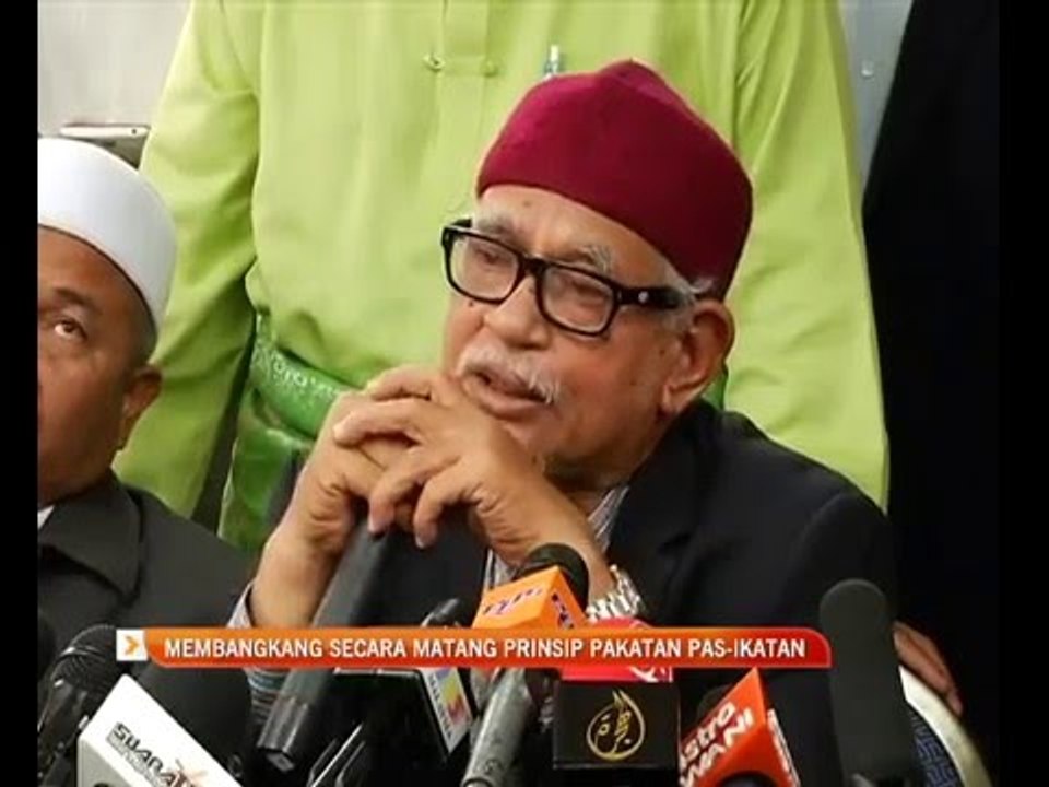Membangkang secara matang prinsip pakatan PAS-IKATAN