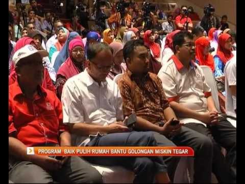 Program Bantuan Baik Pulih Rumah 2016 bantu golongan miskin tegar