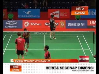 Beregu Malaysia cipta kejutan