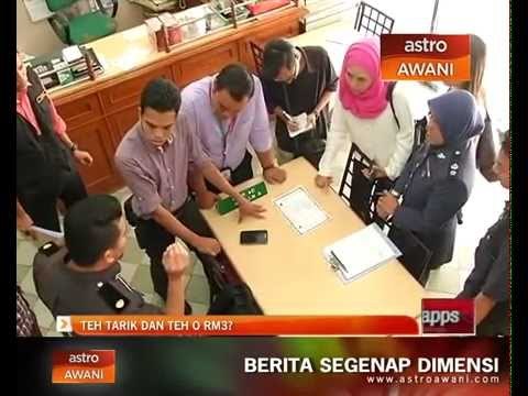 Teh Tarik dan Teh O RM3?