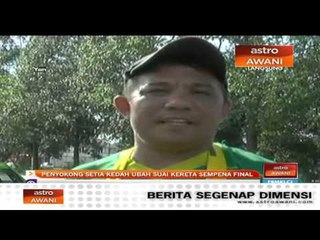 Penyokong setia Kedah ubah suai kereta sempena Final Piala Malaysia