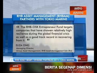 RHB Asset Management partners with Tokio Marine