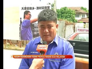 Adun Sekinchan tidak peduli nasib dua nelayan