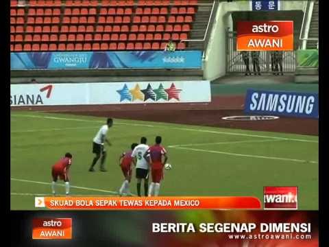 Universiade 2015: Skuad bola sepak tewas kepada Mexico