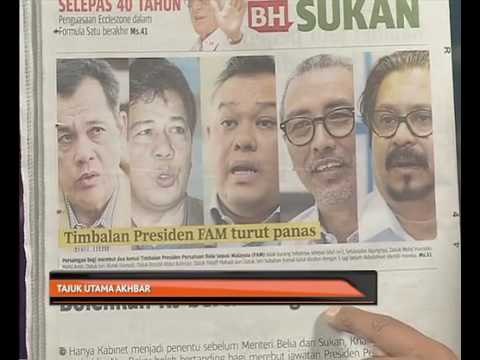 Buletin AWANI pagi: Rangkuman muka depan akhbar Rabu, 25 Jan 2017