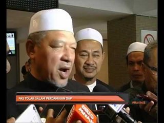 PAS tolak salam perdamaian DAP