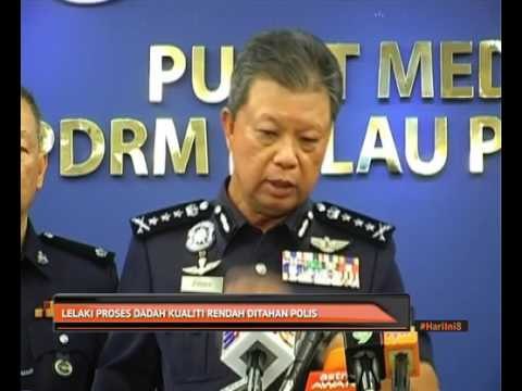 Lelaki proses dadah kualiti rendah ditahan polis