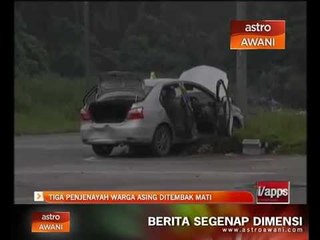 Download Video: Tiga penjenayah warga asing ditembak mati