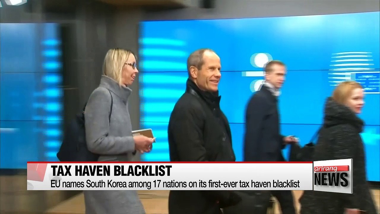 EU names 17 countries, including South Korea, on its first-ever tax haven blacklist