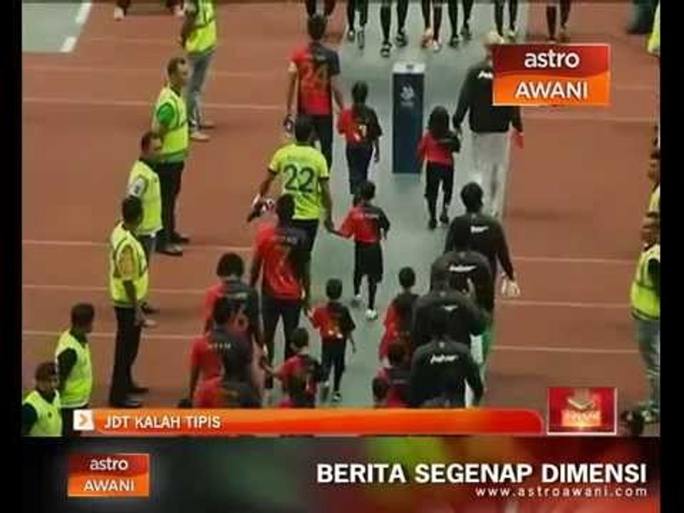 Liga Super: Johor DT kalah tipis ke atas PDRM