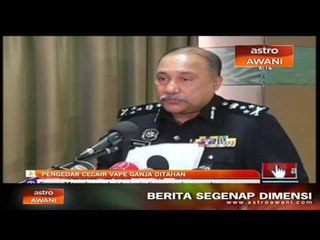 Pengeluar cecair vape ganja ditahan