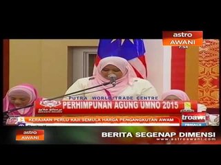 Kerajaan perlu kaji semula harga pengangkutan awam