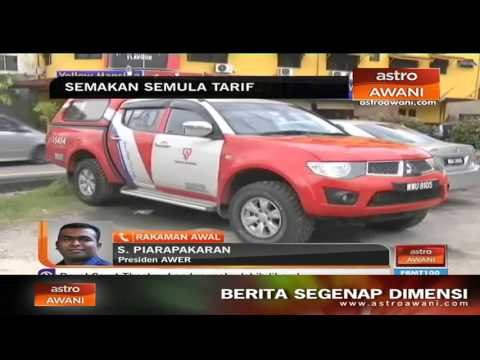 AWER: Kerajaan perlu telus dalam semakan semula tarif
