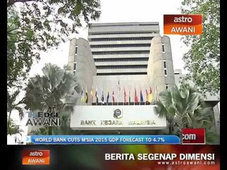 World Bank cuts M'sia 2015 GDP forecast to 4.7%