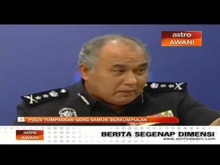 Polis tumpaskan geng samun berkumpulan