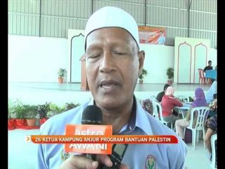 26 ketua kampung anjur program bantuan Palestin
