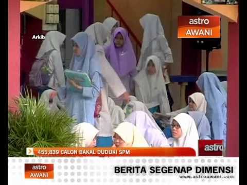 455,839 calon bakal duduki SPM