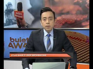 Situasi banjir di Johor bertambah baik