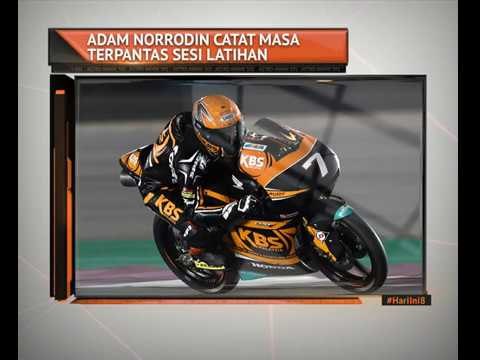 Adam Norrodin catat masa terpantas di sesi latihan