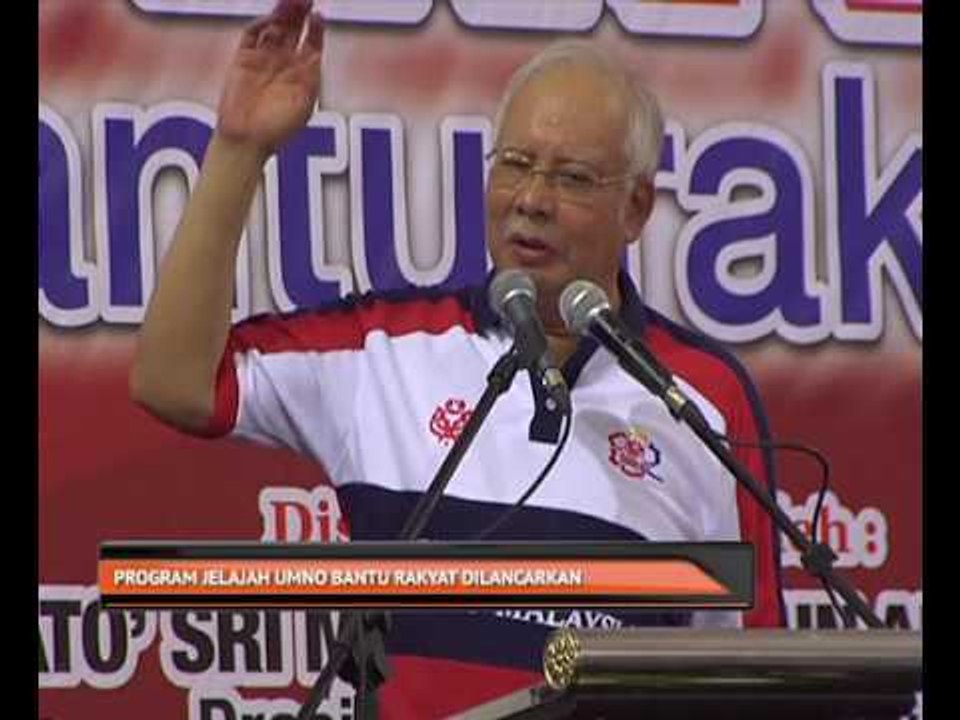 Program jelajah UMNO bantu rakyat dilancarkan