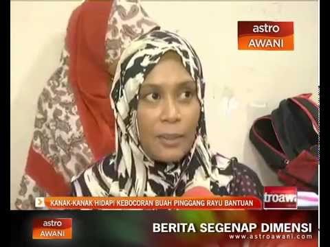 Kanak-kanak hidapi kebocoran buah pinggang rayu bantuan