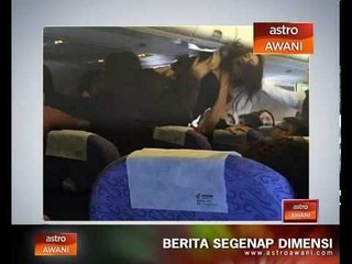 Penumpang Air China gaduh dalam pesawat