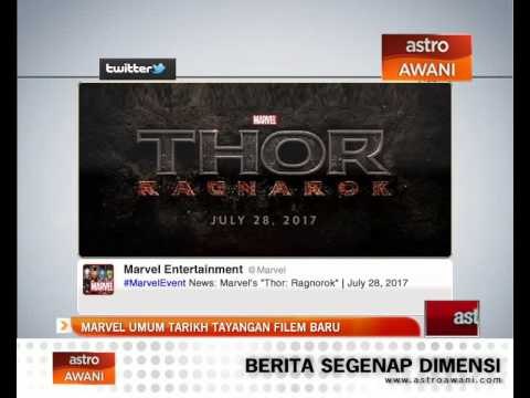 Marvel umum tarikh tayangan filem baru